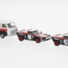 Set Lancia Stratos HF und Fiat 238 Kasten, 1974, Lancia Rally Team, 1:87, Brekina