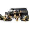 Set Lotus JPS, Formel 1, GP Nürburgring, 1974, JPS, R.Peterson/J.Ickx, 1:87, Brekina