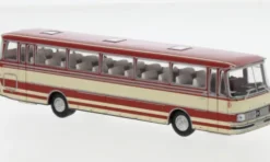 Setra S 150 H, rot/beige, 1970, 1:87, Brekina