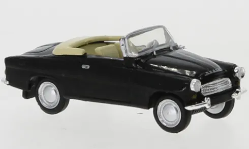 Skoda Felicia, schwarz, 1959, 1:87, Brekina Starline