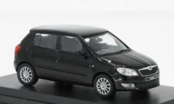 Skoda Fabia II FL, schwarz, 2010, 1:43, Abrex