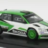 Skoda Fabia III R5, grün/weiss, 2015, 1:43, Abrex