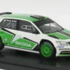 Skoda Fabia III R5, weiss/grün, 2015, 1:43, Abrex