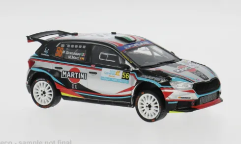 Skoda Fabia RS Rally2, Rally Islas Canaris, 2025, #56, M.Granados/M.Marti, 1:43, IXO