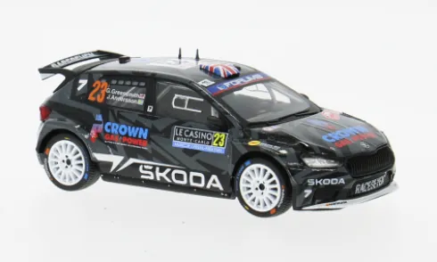 Skoda Fabia RS Rally2, WRC, Rally Monte Carlo, 2025, #23, G.Greensmith/J.Andersson, 1:43, IXO