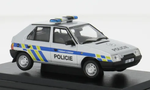 Skoda Favorit 136L, 1988, Policie (CZ), 1:43, Abrex