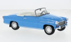 Skoda Felicia Cabrio, hellblau, 1959, 1:24, WhiteBox