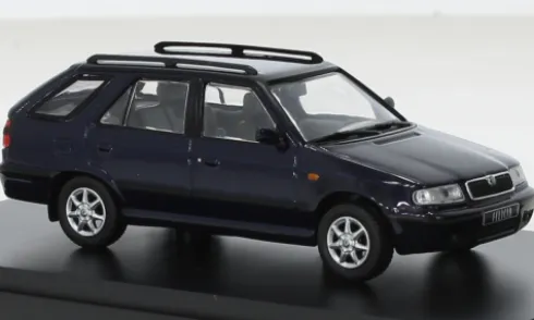Skoda Felicia FL Combi, dunkelblau, 1998, 1:43, Abrex