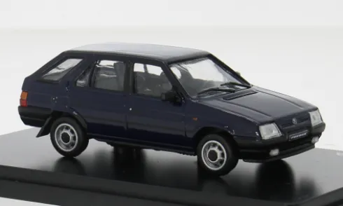 Skoda Forman, dunkelblau, 1993, 1:43, Abrex