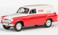 Skoda 1202 Kasten, 1965, Maso Uzeniny, 1:43, Abrex