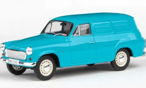 Skoda 1202 Kasten, türkis, 1965, 1:43, Abrex