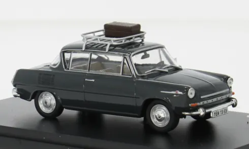 Skoda 1100MBX, dunkelgrau, 1969, 1:43, Abrex