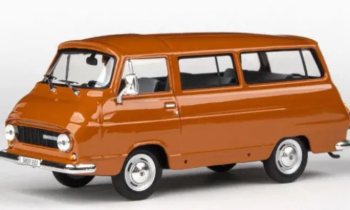 Skoda 1203 Mikrobus, braun, 1974, 1:43, Abrex