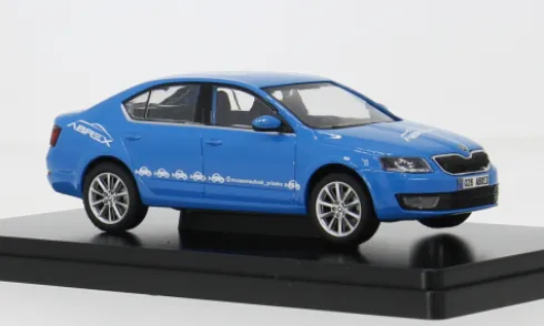 Skoda Octavia III, blau, 2012, 1:43, Abrex