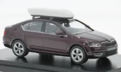 Skoda Octavia IV FL, braun, 2024, 1:43, Abrex