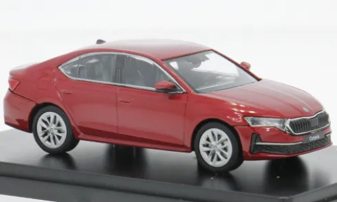 Skoda Octavia IV FL, rot, 2024, 1:43, Abrex