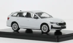 Skoda Octavia IV FL, weiss, 2024, 1:43, Abrex