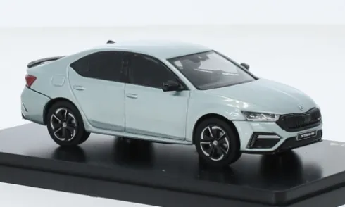Skoda Octavia IV RS, hellblau, 2020, 1:43, Abrex