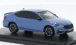 Skoda Octavia IV RS, hellblau, 2020, 1:43, Abrex