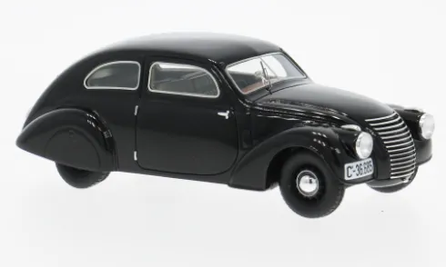 Skoda Rapid OHV Prototype, schwarz, 1938, 1:43, AutoCult