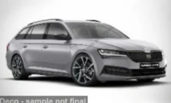 Skoda Superb, grau, 1:18, Solido