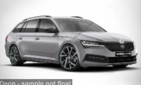 Skoda Superb, grau, 1:18, Solido