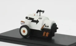 Skoda UVMV Steam Rocket, weiss/schwarz, 1972, 1:43, Abrex
