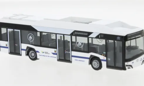 Solaris Urbino 12 electric, 2019, Zugerland Verkehrsbetriebe (CH), 1:87, Rietze
