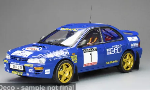 Subaru Impreza 555, Memorial Bettega, 1994, #1, C.McRae, 1:18, Sun Star
