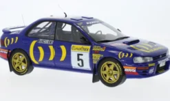 Subaru Impreza 555, Rallye WM, Rallye Monte Carlo, 1995, #5, C.Sainz/L.Moya, 1:18, Kyosho