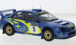 Subaru Impreza S7, Rallye WM, Rally of Great Britain, 2001, #5, R.Burns/R.Reid, 1:24, IXO