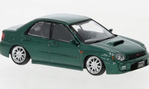 Subaru Impreza WRX STi, grün, 2001, 1:64, BM Creations