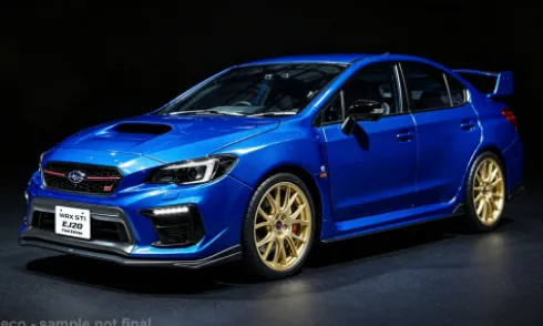 Subaru WRX STI EJ20, blau, 1:18, Sun Star