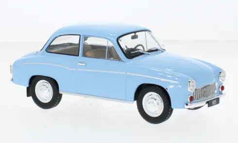 Syrena 105, hellblau, 1975, 1:24, WhiteBox
