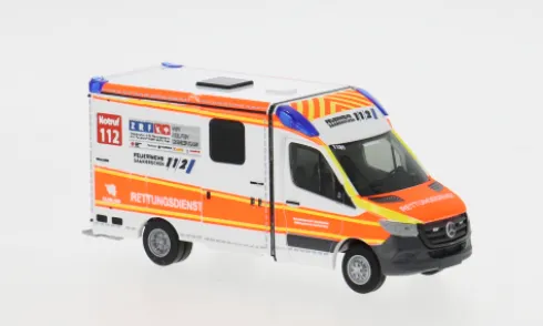 System Strobel RTW, 2018, ZRF - BF Saarbrücken, 1:87, Rietze