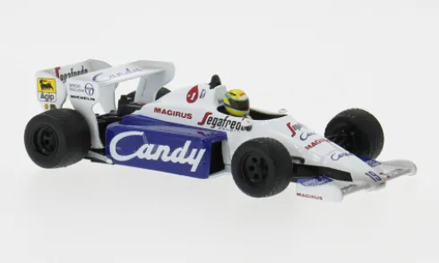 Toleman Hart TG184, Formel 1, GP Monaco, 1984, #19, A.Senna, 1:43, Minichamps