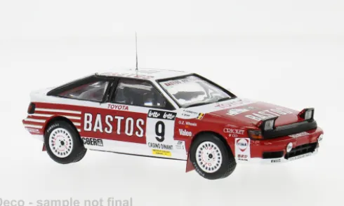 Toyota Celica GT-4 (ST 165), Circuit des Ardennes, 1990, #9, R.Verreydt/G.Biar, 1:43, IXO