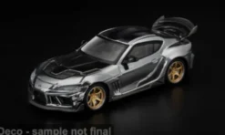 Toyota Darwin Pro 66G WBK Supra A90, silber, 1:64, Pop Race
