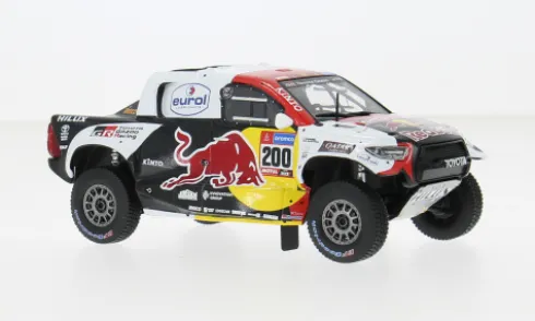 Toyota GR DKR Hilux Evo T1+, Rally Dakar, 2023, #200, N.Al-Attiyah/M.Baumel, 1:43, IXO