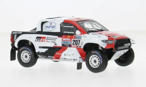 Toyota GR DKR Hilux Evo T1+, Rally Dakar, 2022, #207, G.de Villiers/D.Murphy, 1:43, IXO