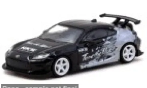 Toyota GR86 HKS, schwarz/Dekor, 1:64, Tarmac Works
