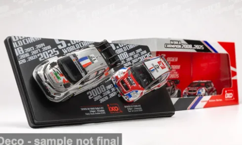 Toyota GR Yaris Rally1 + Citroen C3 Rally2, 2025, 1:43, IXO