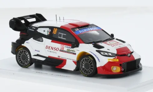 Toyota GR Yaris Rally1 Hybrid, Rallye WM, Rallye Japan, 2023, Toyota Gazoo Racing WRT, #18, T.Katsuta/A.Johnston, 1:43, Spark