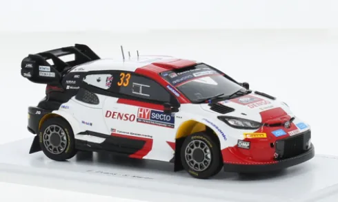 Toyota GR Yaris Rally1 Hybrid, Rallye WM, Rallye Finnland, 2023, Toyota Gazoo Racing WRT, #33, E.Evans/S.Martin, 1:43, Spark