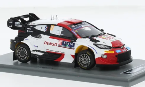 Toyota GR Yaris Rally1 Hybrid, Rallye WM, Safari Rallye, 2023, Toyota Gazoo Racing WRT, #17, S.Ogier/V.Landais, 1:43, Spark