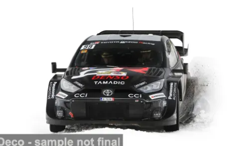 Toyota GR Yaris Rally1, Rallye Hivernal du Dévoluy, 2025, #99, O.Solberg/E.Edmondson, 1:43, IXO