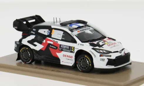 Toyota GR Yaris Rally 1, Rallye Safari, 2025, #5, S.Pajari/M.Salminen, 1:43, Spark