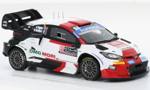 Toyota GR Yaris Rally 1, Rallye WM, Rallye Monte Carlo, 2022, Toyota Gazoo Racing, #1, S.Ogier/B.Veillas, 1:43, Spark
