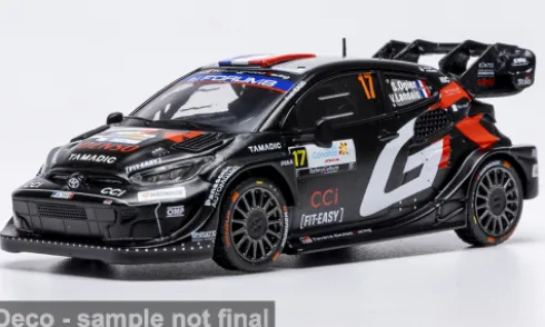 Toyota GR Yaris Rally1, Rally Islas Canaris, 2025, #17, S.Ogier/V.Landais, 1:43, IXO