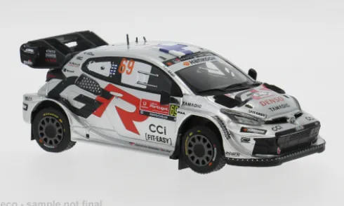 Toyota GR Yaris Rally1, Rally Portugal, 2025, #69, K.Rovanperä/J.Halttunen, 1:43, IXO